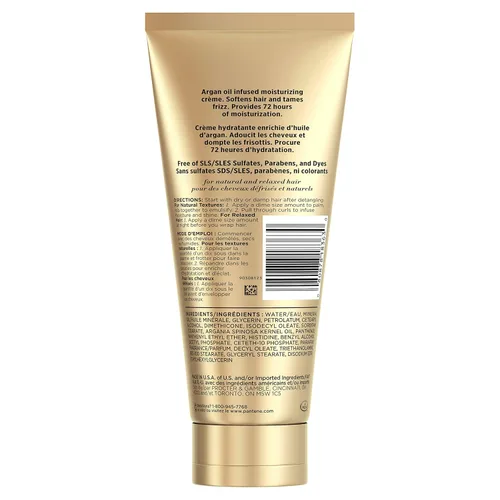 Vista 7 de Pantene Gold Series Crema Hidratante con Mantequilla, 6.8 oz