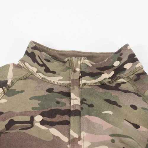 Vista 4 de SINAIRSOFT Camisa táctica militar de combate para hombre