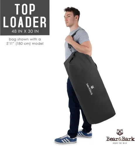 Vista 6 de Mochila de lona deportiva, para el gimnasio, viajes, deportes, senderismo