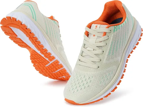 Vista 54 de Joomra Whitin - Tenis deportivos acolchados para correr para hombre