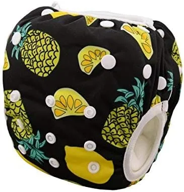 Vista 2 de Babygoal Baby Swim Diapers Reusable Adjustable Washable Swim Underwear Fits 0-3T Baby Boys and Girls Gifts and Swimming Lessons