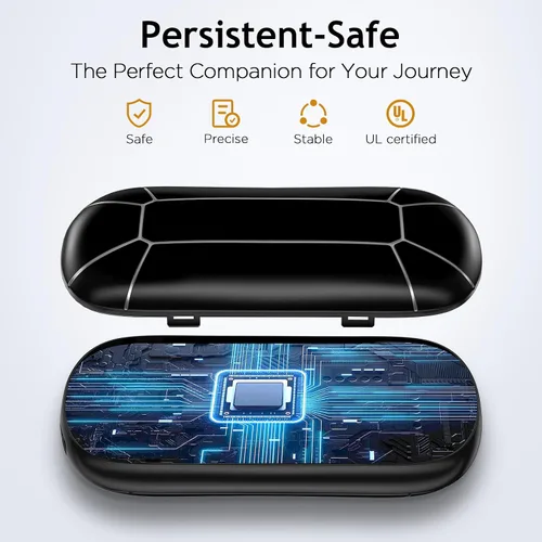 Vista 4 de Hand Warmers Rechargeable, Portable Electric Hand Warmer, Double-Sided Heating USB Pocket Heater Therapy Great for Raynauds, Hunting, Golf, Camping