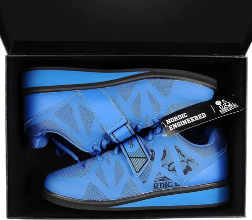 Vista 8 de Nordic Lifting Powerlifting Shoes for Heavy Weightlifting - Men's Squat Shoe - MEGIN