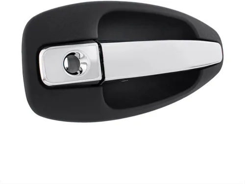 Vista 2 de Manija de puerta exterior cromada para pasajeros Kenworth T680/T880 13-23, W990 19-23