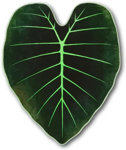 Vista 10 de Green Philosophy Co. Manta de hojas de gloriosum, verde esmeralda, 90 x 76.5 pulgadas