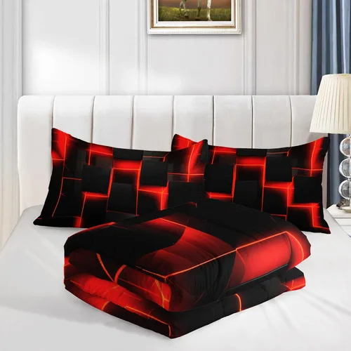 Vista 49 de HOSIMA Juego de edredón de decoración gótica, patrón de calaveras de polilla de la muerte, juego de cama de Halloween tamaño Queen para decoración