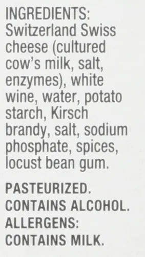Vista 3 de Fondue Suisse Queso Fondue Suizo Listo para Usar 14.11 oz