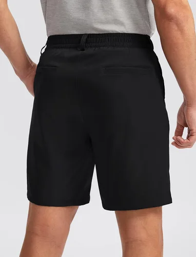 Vista 2 de Soothfeel Men's Golf Shorts with 5 Pockets 7 Inch Stretch Lightweight Quick Dry Hiking Casual Work Dress Shorts for Men