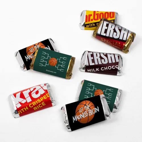 Vista 10 de Miniaturas de chocolate Let the Madness Begin (108 unidades) - Negro - Caramelo incluido