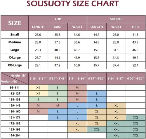 Vista 5 de Sousuoty Conjuntos de dos piezas para mujer, conjuntos de descanso de verano con bolsillos