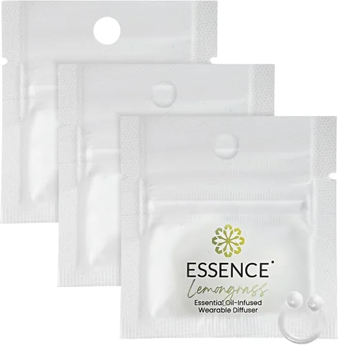 Vista 26 de Essence - Difusor nasal de aromaterapia portátil, anillo de nariz de aceite esencial de bergamota, inhalador de silicona para apoyo del estrés
