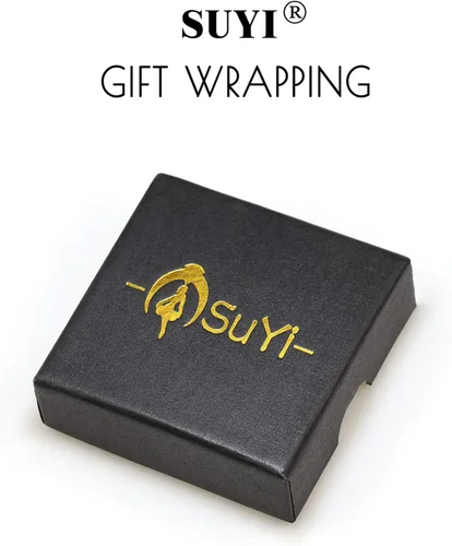 Vista 7 de Suyi - Pulsera con anillo, cadena y diamantes de imitación para mujeres y chicas