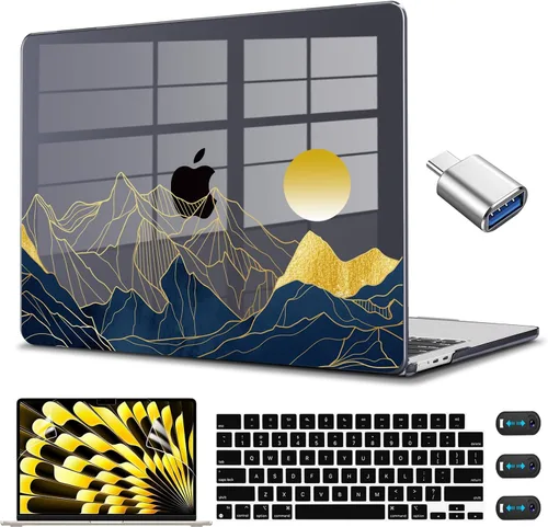Vista 12 de CISSOOK Funda para MacBook Air de 15 pulgadas M2 M3 M4 M5 2023 2024 2025 2026
