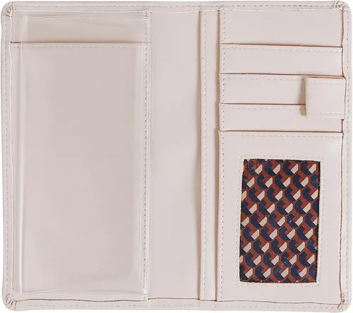 Vista 21 de Sanlykate Funda de libro de cheques de cuero para hombres y mujeres, estuche de libro de cheques con bloqueo RFID con tarjetero y divisor gratuito