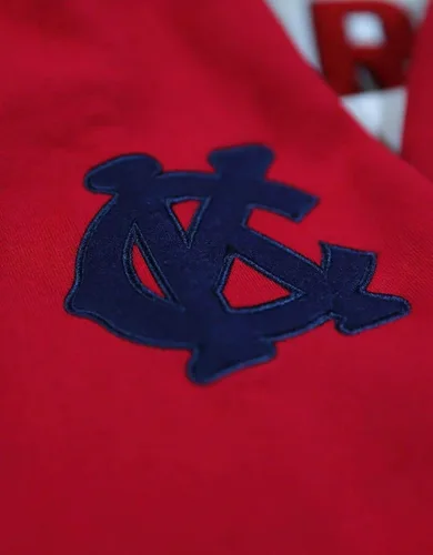 Vista 5 de NLBM Negro Leagues Heritage Sudadera con capucha Kansas City Monarchs Rojo