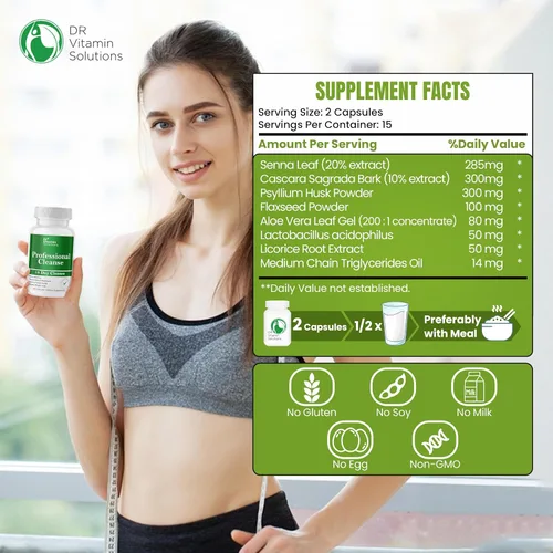 Vista 3 de DR VITAMIN SOLUTIONS Limpieza de 15 días y GLP-1 Probiotic Support Gut Reset Duo