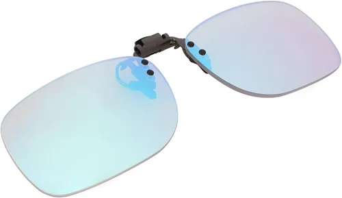 Vista 8 de Jiawu Gafas de clip para ceguera roja-verde, lentes correctoras ligeras para hombre y mujer, Claro
