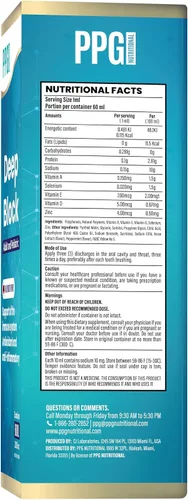 Vista 5 de Bloque profundo - Refuerzo de apoyo inmunológico - Apoyo al sistema inmunológico - Spray bucal diario - Vitamina D y zinc - PPG Nutritional