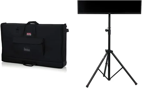 Vista 19 de Bolsa de transporte doble acolchada de nailon Gator Cases para transportar (2) pantallas LCD, monitores y televisores de entre 19" - 24