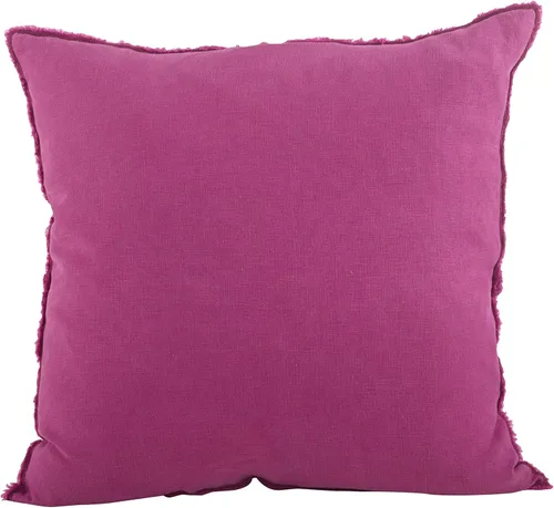 Vista 6 de SARO LIFESTYLE Almohada de diseño con flecos con relleno de plumón, negro, 20 pulgadas (13049.BK20S)