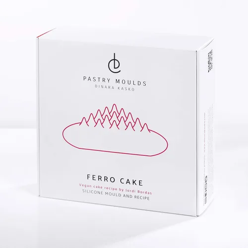 Vista 6 de DINARA KASKO Molde para hornear pastelería de silicona original para pastel de mousse vegano Ferro por el chef pastelero de fama mundial