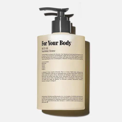 Vista 2 de Nécessaire The Body Wash Cyprès-Citronné - Gel de ducha multiaceite para mujeres + hombres. No comedogénico + hipoalergénico para pieles sensibles