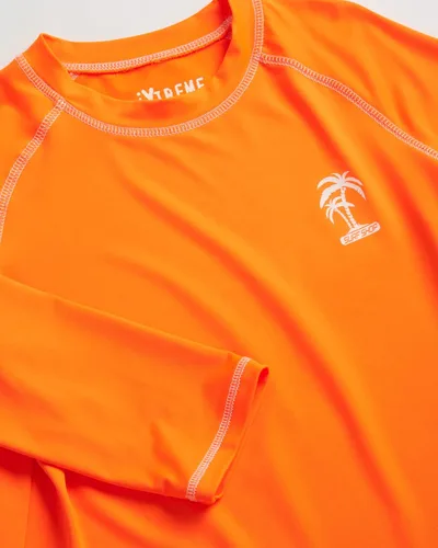Vista 4 de iXtreme Camiseta de natación de secado rápido UPF 50 para niño talla 2T-20