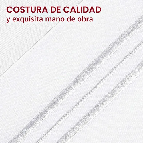 Vista 7 de Mellanni Fundas de almohada – Fundas de almohada lujosas, extrasuaves, refrescantes – 2 fundas de almohada de la colección Iconic – Cierre de sobre