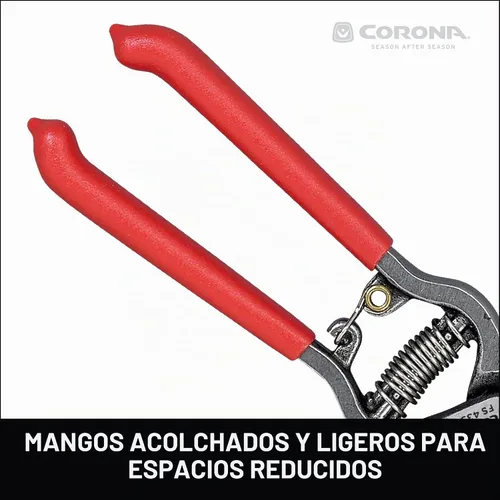 Vista 8 de Corona FS-4350 - Tijeras de adelgazamiento acolchadas con agarre antideslizante, acero