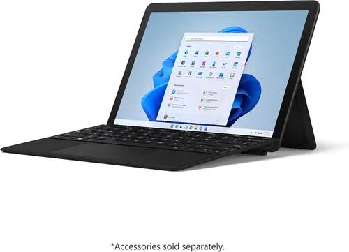 Vista 6 de Microsoft Surface Go 3 - Pantalla táctil de 10,5" - Intel Core i3 - Memoria de 8 GB - SSD de 128 GB - Solo dispositivo - Negro (último modelo)