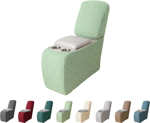 Vista 98 de Fundas de sofá reclinable seccional 100% impermeables para sofá reclinable en forma de L, funda de sofá modular de esquina en forma de L, fundas