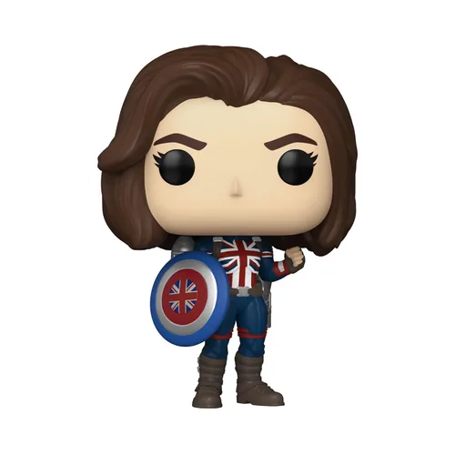 Vista 2 de Funko Pop! Marvel: Doctor Extraño Multiverso de la Locura - Capitán Carter