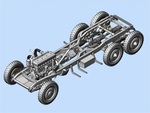 Vista 5 de ICM Modelos G4 1939 Producción Coche alemán con kit de construcción de pasajeros