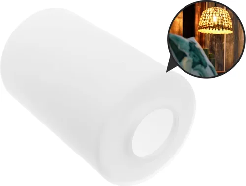 Vista 6 de Pantalla de cristal para sala de estar elegante colgante de luz de estado de ánimo cálido fácil de instalar/quitar