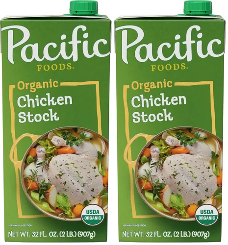 Vista 10 de Pacific Foods Caldo de pollo orgánico, 32 onzas en caja