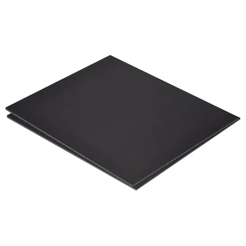 Vista 8 de MECCANIXITY Hoja de plástico ABS blanco de 7 x 4 x 0.2 pulgadas para modelo de construcción, manualidades de bricolaje, panel, paquete de 2