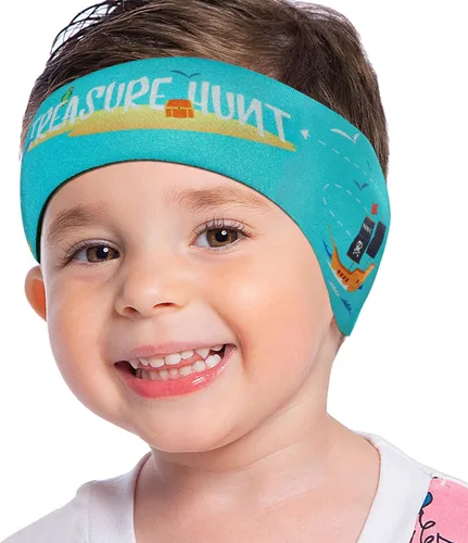 Vista 16 de MoKo Diadema de natación para niños y adultos, linda diadema Swinmmers para mantener el agua fuera, impermeable, banda de protección para los oídos
