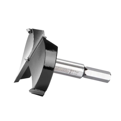 Vista 50 de MOLLOM Broca Forstner de carburo de 1/4" (6,3 mm)