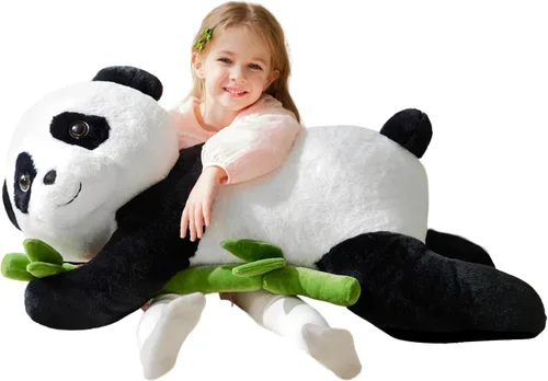 Vista 32 de IKASA Animal de Peluche de Gato Grande Juguete de Peluche, Gatito Gigante Lindo Juguetes Suaves Jumbo, Peluche Enorme de Gran Tamaño Peluche