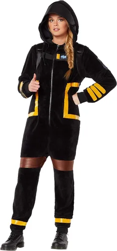 Vista 2 de Spirit Halloween Adult Fortnite Plush Dark Voyager Costume