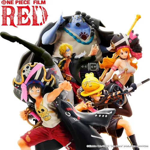 Vista 3 de Ichibansho Figure - Una pieza - Monkey.D.Luffy (película roja), estatua coleccionable de Bandai Spirits