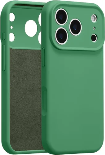 Vista 82 de Funda de silicona para iPhone Air, con [protección completa de la cámara] [forro de microfibra suave antiarañazos], funda de silicona líquida ultra