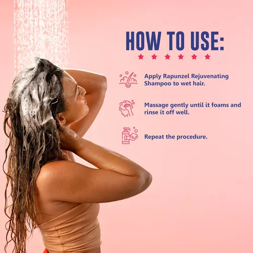 Vista 4 de Lola From Rio – Champú Rejuvenecedor Rapunzel – Champú Nutritivo y Fortalecedor para Cabello Fino que se Adelgaza – Apoya la Vitalidad del Cuero