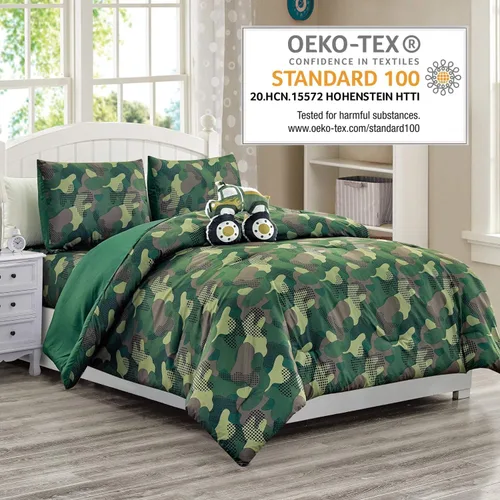 Vista 2 de Ropa de cama colección WPM para niños Camuflaje Militar