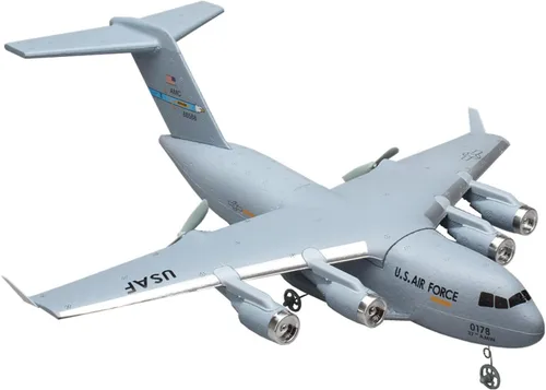 Vista 3 de Avión RC, avión de control remoto listo para volar, avión RC de 2 canales C17, avión de control remoto para niños, adultos, principiantes