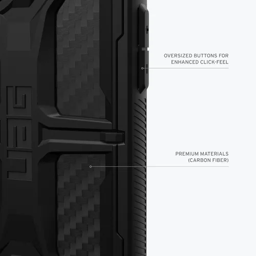 Vista 6 de URBAN ARMOR GEAR UAG - Funda compatible con iPhone 15 Plus de 6.7 pulgadas, fibra de carbono Monarca, resistente, resistente, grado militar, probada