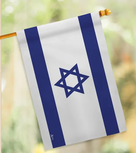 Vista 9 de Bandera de Israel Bandera de Israel para colgar en la pared del hogar, interior, porche, dormitorio, banderas residenciales, carteles de tapiz al
