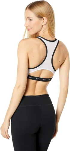 Vista 2 de Reebok Brasier deportivo Lux Racerback para mujer, soporte medio