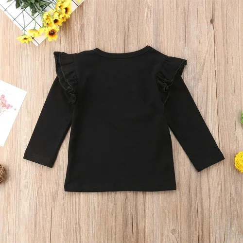 Vista 4 de KMBANGI Baby Girls' Casual T Shirt
