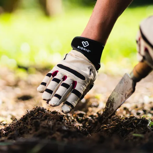 Vista 4 de BIONIC GLOVES - Guantes de jardinería ReliefGrip para mujer